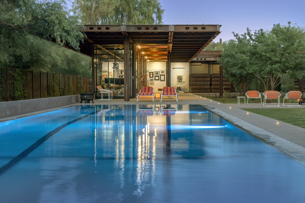 AZ Courtyard House Pool