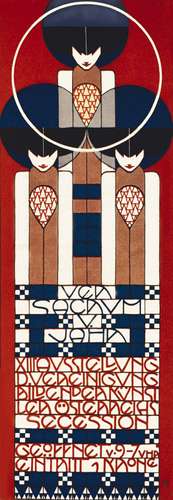 Poster for the 13th Vienna Secession exhibition, designed by Koloman Moser, 1902