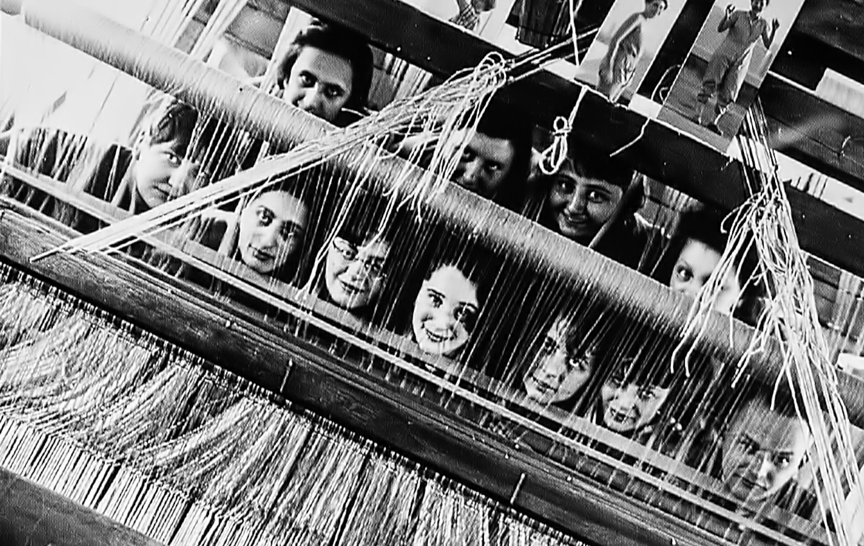Women weavers at the Bauhaus workshop