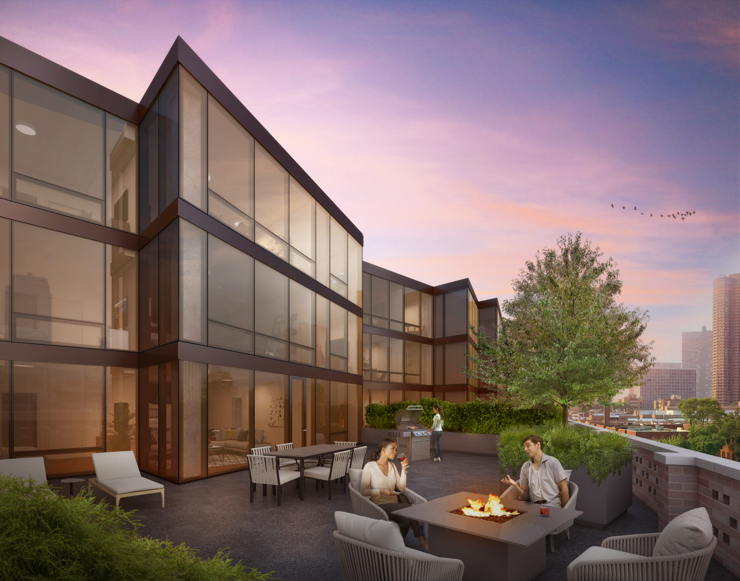 Fresh Renderings of Optima Lakeview Apartments Revealed