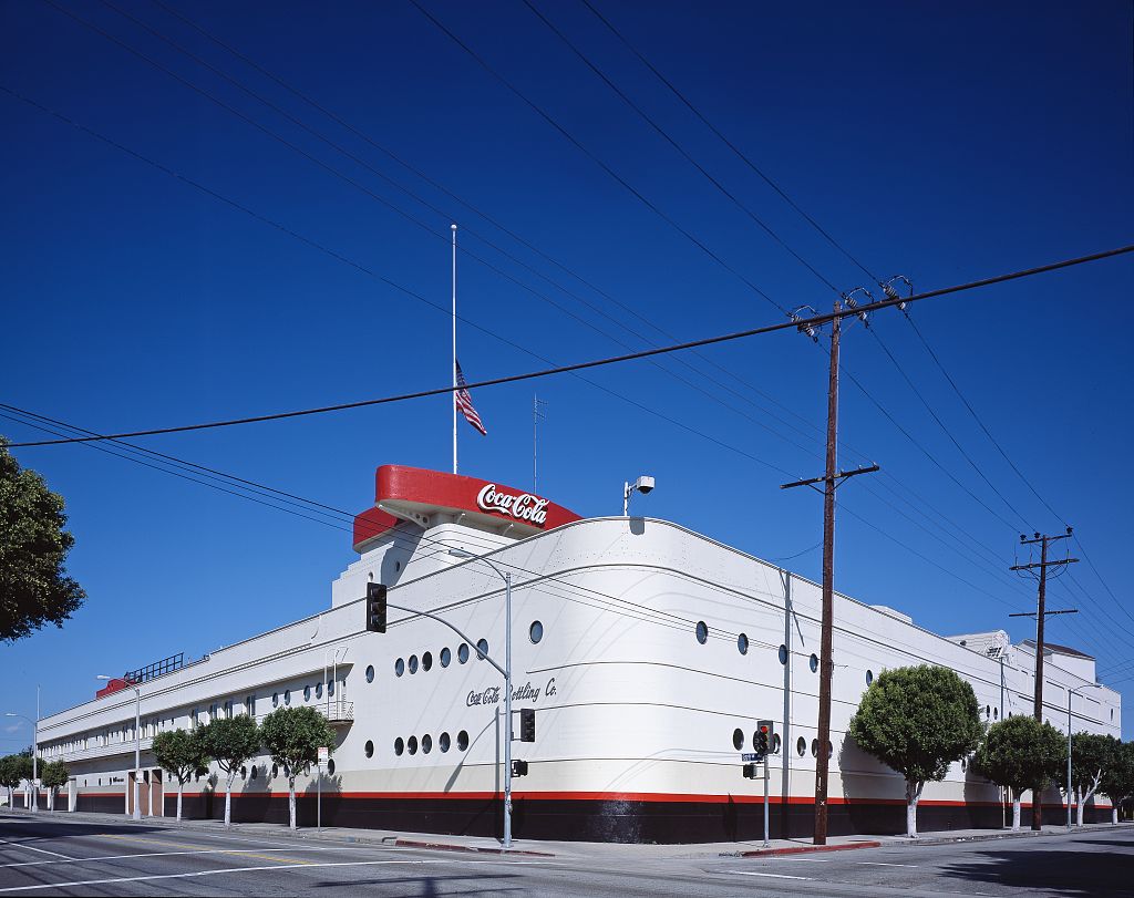 Coca-Cola Building in Los Angeles, Robert V. Derrah, 1939, Photo from Carol M. Highsmith Archive