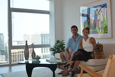 Home options range from lavish models to city views to porches: City Units Available
