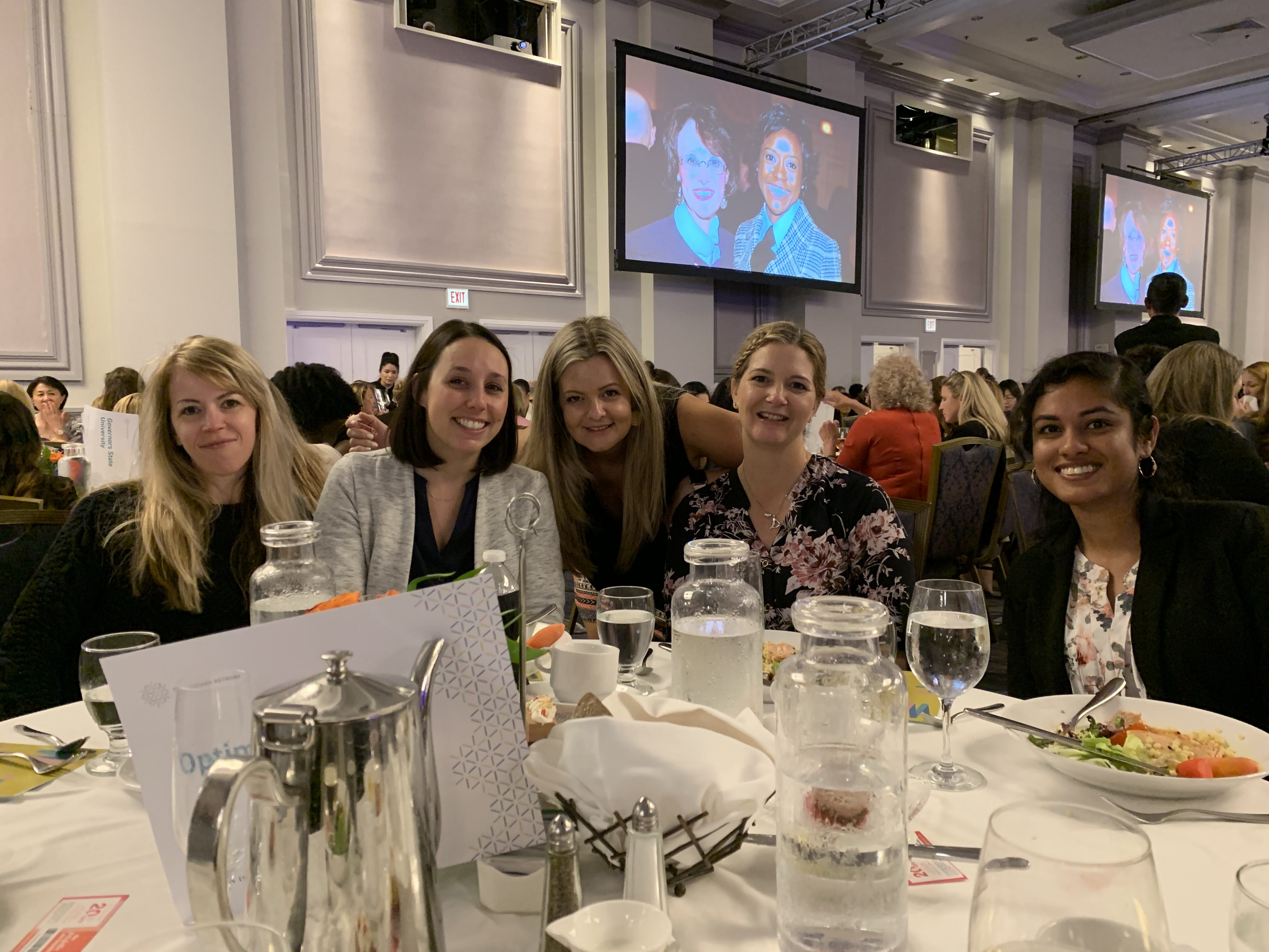 Optima team members at the 2019 TCN Women in the Forefront luncheon