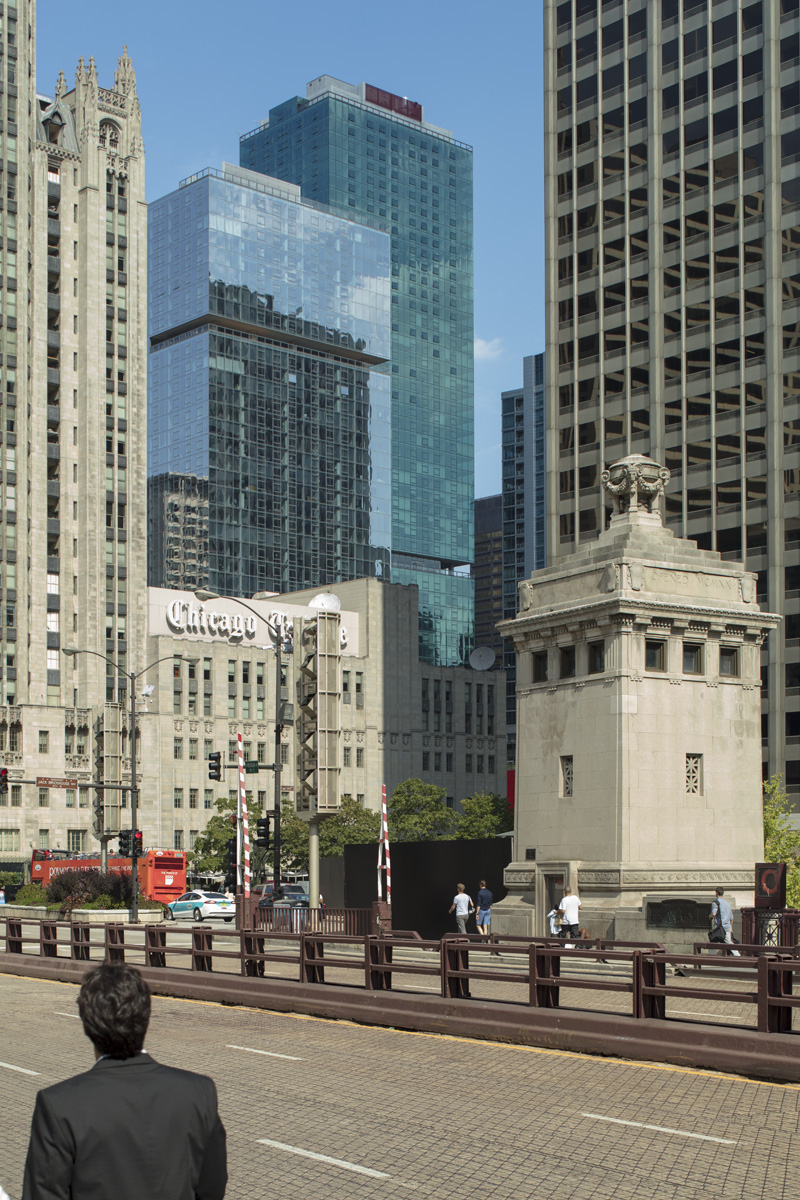Streeterville, with Optima Signature and Optima Chicago Center in the skyline