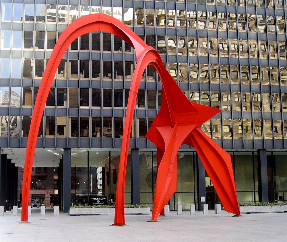 Chicago’s Public Art: The Calder Flamingo