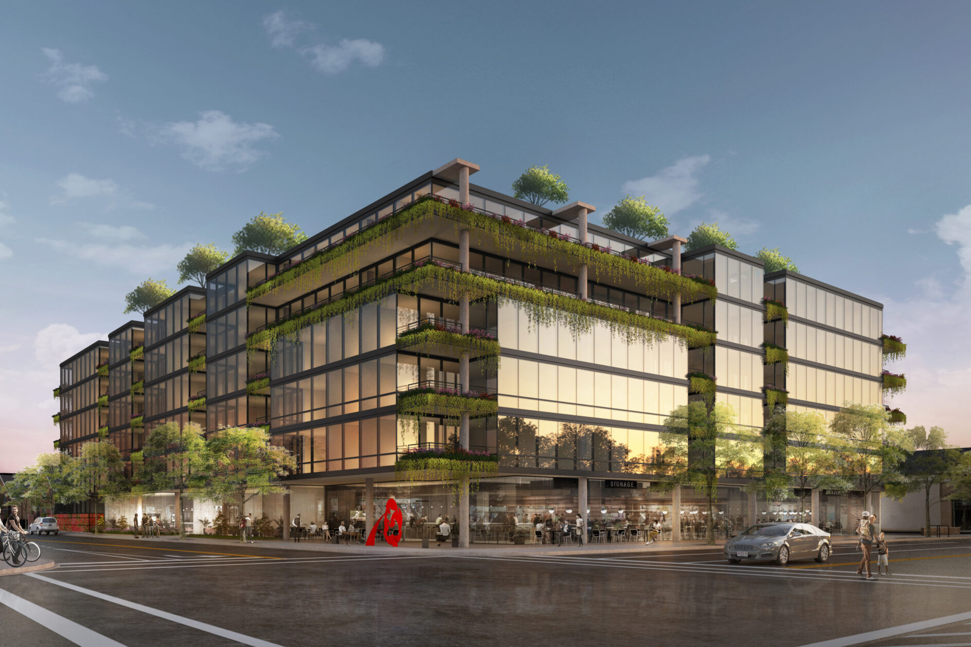 Optima wins approval for mixed-use Wilmette project
