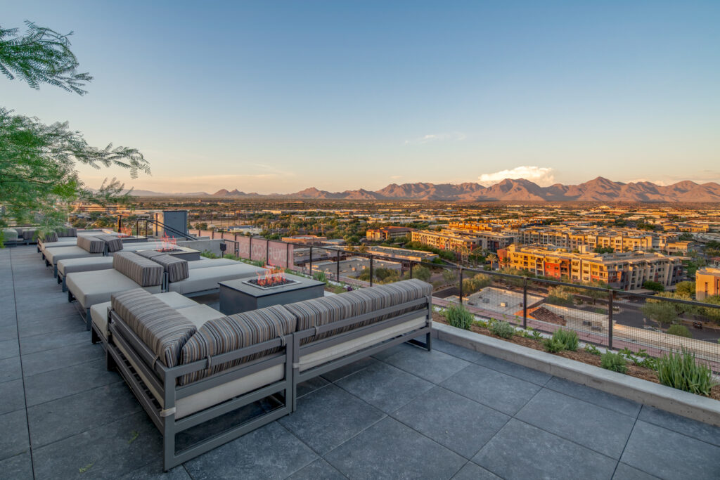 Four penthouses with Access to Rooftop Deck on Market in Scottsdale
