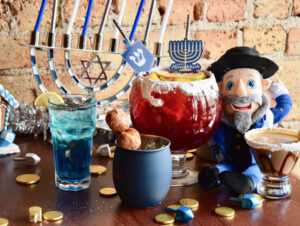 The Graystone Tavern’s Hanukkah themed pop-up features traditional food and drinks options with a twist